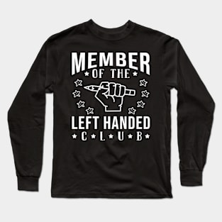 Left Handed Club Lefty Long Sleeve T-Shirt